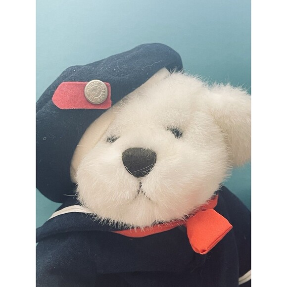 VTG 1996 Brass Button Bears Taylor Pickford Collection w/ Outfit Hat - Picture 2 of 8